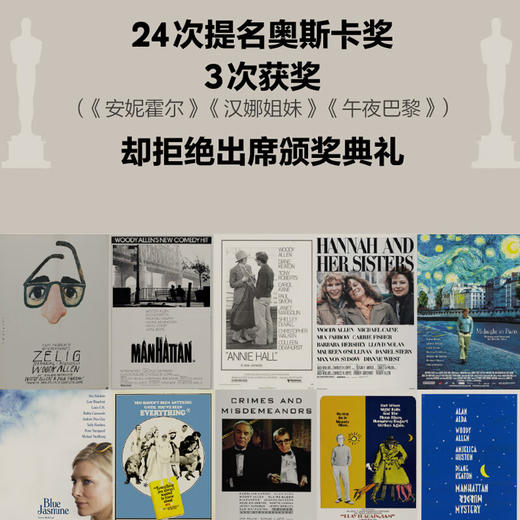 《在曼哈顿长大》伍迪·艾伦幽默故事集 腾讯视频纪录片热搜榜 商品图2