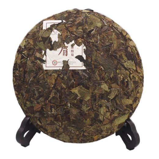 中粮-中茶蝴蝶牌福鼎白茶 2014年贡眉饼 白茶饼 5906 七年老白茶 357克/干仓直发 商品图2