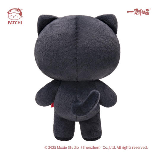 一群喵-乌龙公仔 20cm 有骨架可动棉花娃娃 商品图4