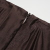 ROMI STUDIO“法式优雅”天丝复古高腰修身茧型鱼尾乌木色半裙Q4010 商品缩略图5