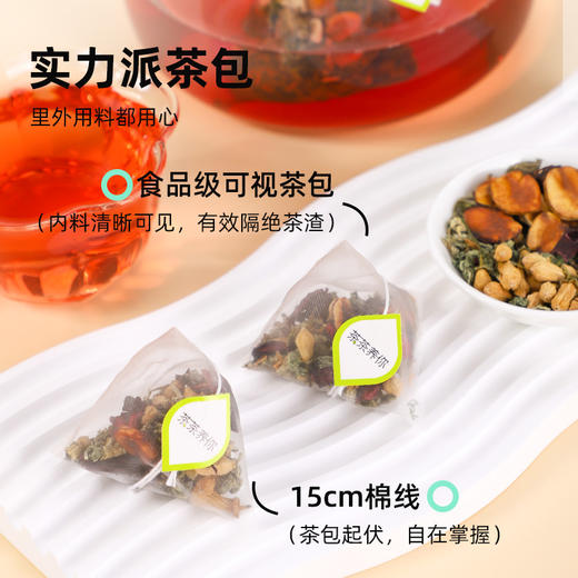 塞翁福 茶茶养你荷叶洛神花茶40克 （减肥款） 商品图4