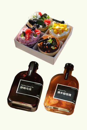 春游套餐：春游礼盒+野莓乌龙+拂手柑玫瑰 （双人套餐）
