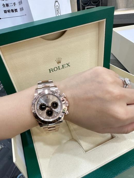 ROLEX劳力士 宇宙计型迪通拿系列 自动机械机芯 计时功能/100米防水 夜光 男表 瑞表 40mm 金色表盘（SP） 商品图3