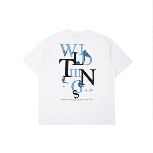 WILD THINGS Golden Monkey Graphic Tee 印花圆领短袖T恤 商品图3