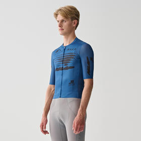 MAAP 男士 Aether Pro Air Jersey 3.0 竞速蓝 短袖骑行服