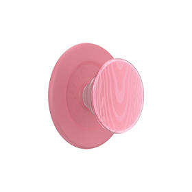 -【绿洲物语】流动沙丘·粉·MagSafe圆啪嗒 MAGSAFE磁吸手机气囊支架 Round圆啪嗒系列 粉色 纹理
