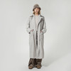ROMI STUDIO“如此简约”轻量化纸皱感牛角扣宽松风衣外套 24AWW001 商品缩略图2