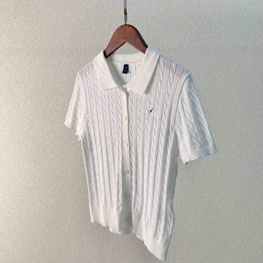 2025新款拉夫Polo翻领短袖小麻花针织衫! 商品图4