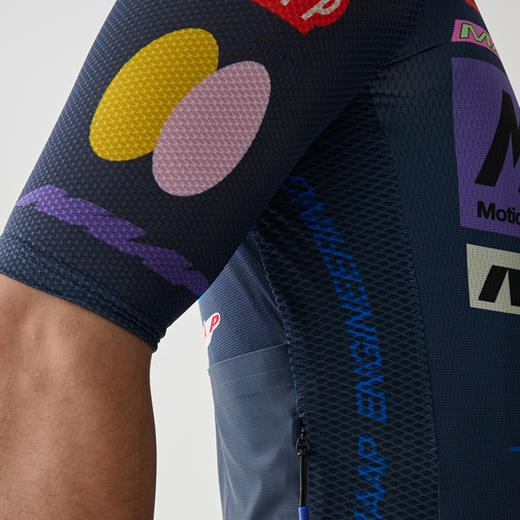 MAAP 男士 Drome Pro Air Jersey 3.0 竞赛蓝 短袖骑行服 商品图2