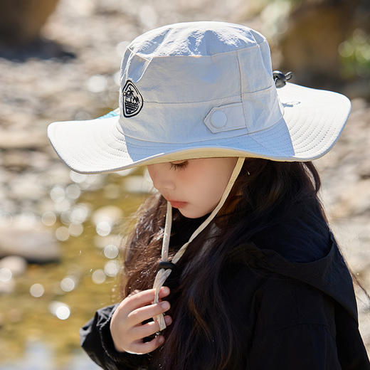 FXQ【儿童渔夫帽子】女孩春夏季新款 时尚登山帽 户外男童宝宝防晒遮阳盆帽 商品图8