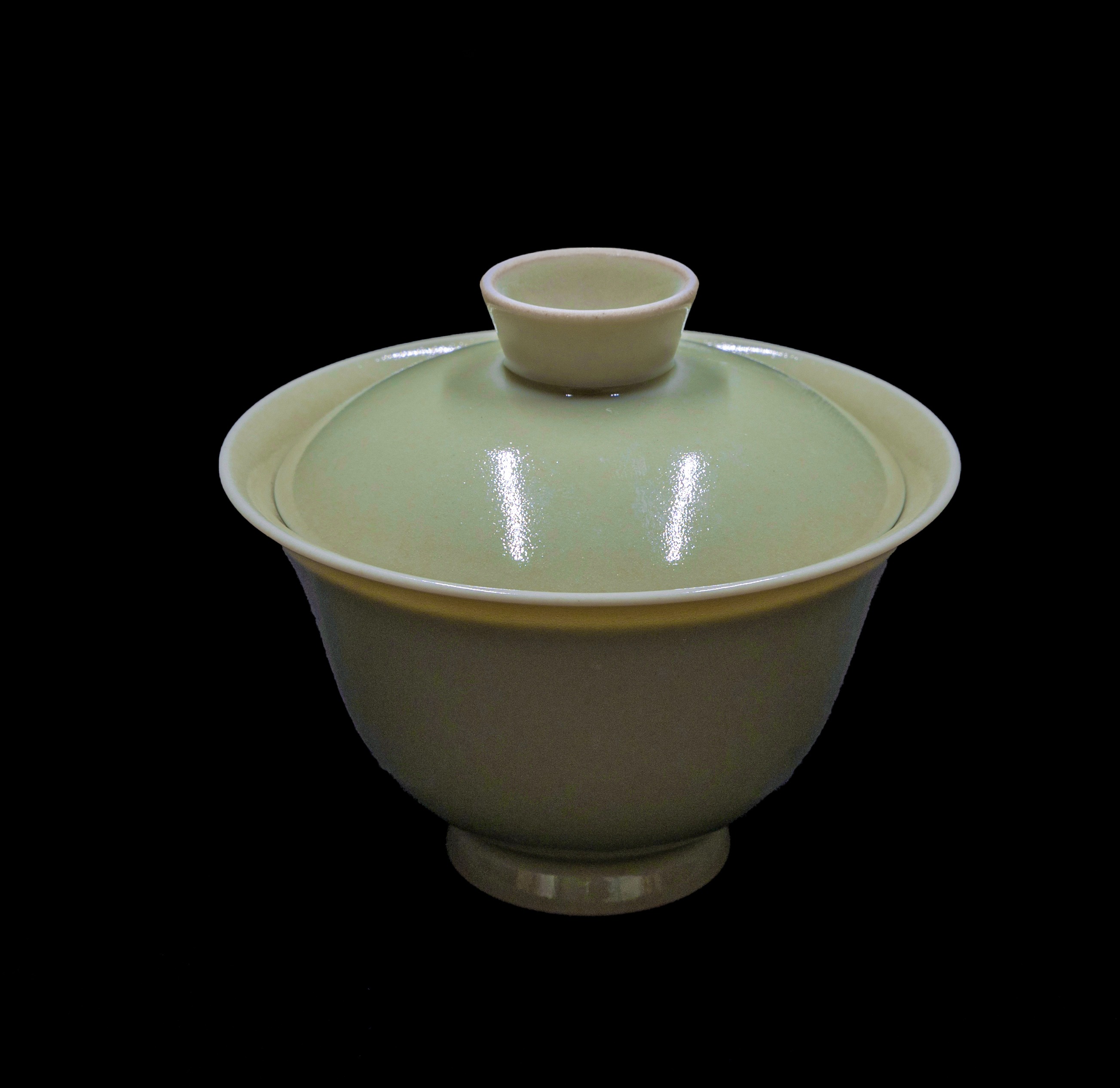 方成哲老师秘色瓷 两才盖碗