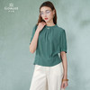 乔万尼短袖衬衫夏季设计感小众通勤气质EF2C388 商品缩略图3