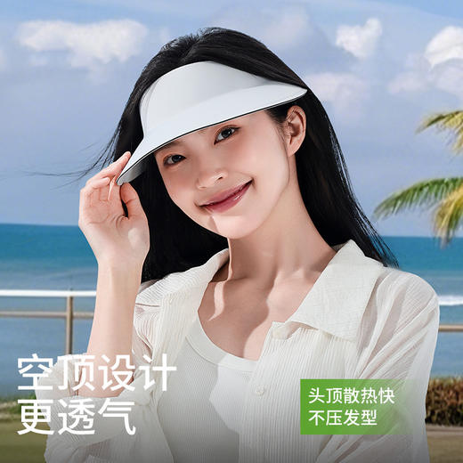 一件抵三件 洛诗琳夏季新款全脸防晒帽遮阳面罩女冰丝透气防紫外线护颈三合一可拆卸防晒面罩 团01032(7天左右发货) 商品图3