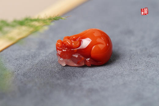 南红貔貅吊坠【灵貅】 配精美挂绳 商品图5