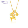 星月童话黄色18K金挂坠 马上有爱DIY手链挂坠女士礼物MEMORA诗普琳KB227702（线上专供） 商品缩略图10