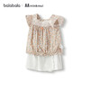 【minknui联名】巴拉巴拉女童夏装2025新款短袖套装甜美 商品缩略图4