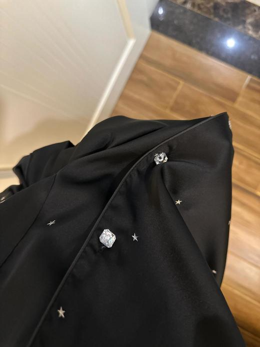 高级感星星冰丝睡衣春夏缎面家居服套装遛弯睡衣 商品图11