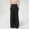 ROMI STUDIO“松弛自在”莱赛尔亚麻混纺松紧腰阔腿休闲裤 431K3085 商品缩略图1