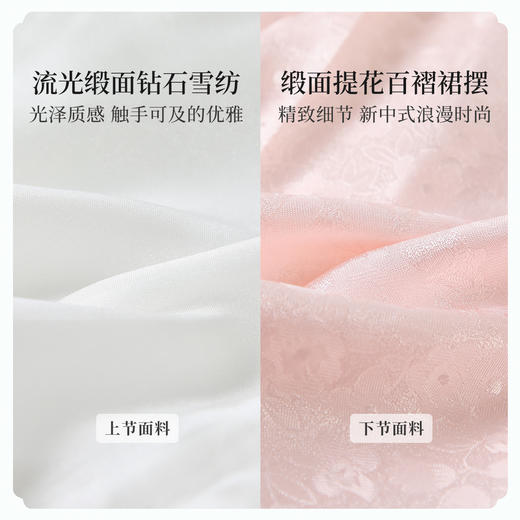 【英氏限时清仓】【改良马面连衣裙】【120-165】女童新中式夏季连衣裙儿童国风复古汉服 商品图4