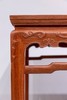 红桥红  家具严选  缅甸花梨(大果紫檀）  【91 螭龙纹 方桌 满水波两拼】 商品缩略图4