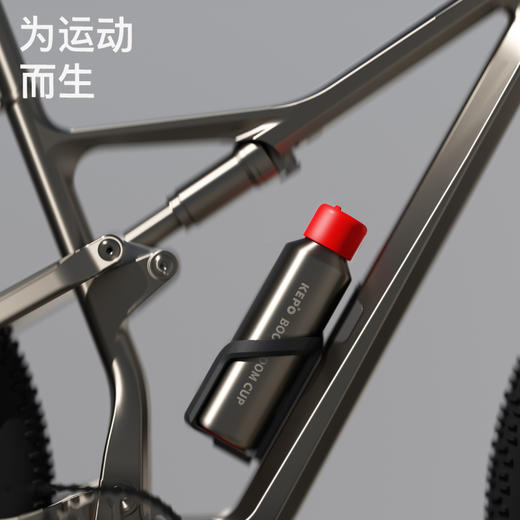 【单手开盖】KEPO男大容量运动水杯316不锈钢随行杯子 商品图3