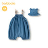 巴拉巴拉婴儿连体衣男童哈衣爬服2025新款时尚帅气萌 商品缩略图2