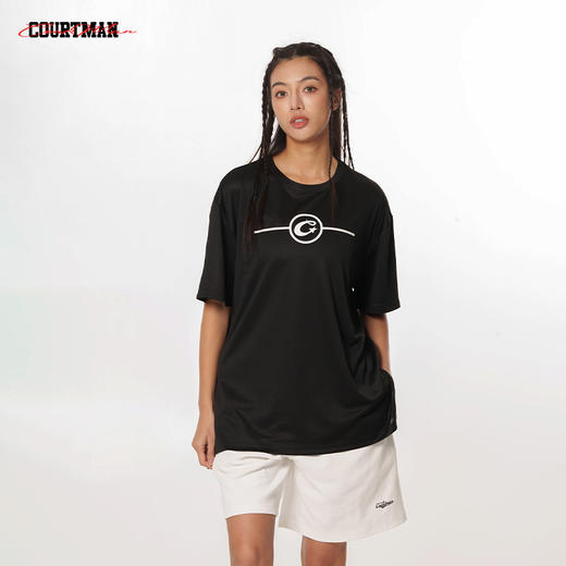 COURTMAN野球帝美式投篮服运动休闲T恤男女同款篮球短袖球场系列 商品图4