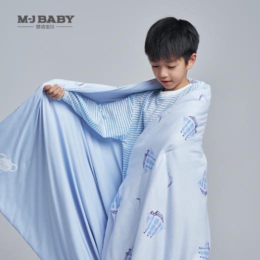 10楼 梦洁宝贝 夏被 小清柔竹纤维双面凉感被：一帆风顺 吊牌价1598-2198元  活动899-1199元 商品图2