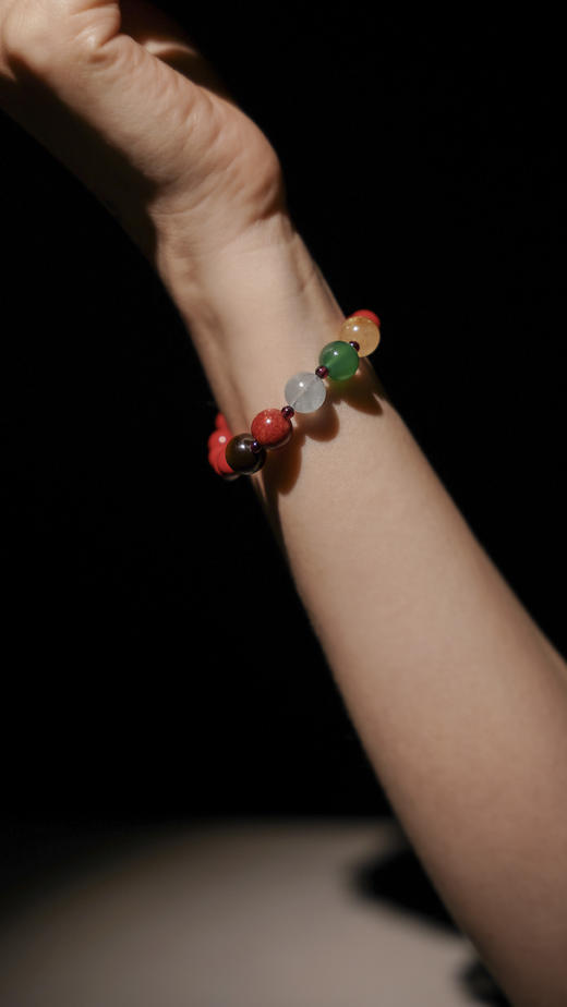 素园 五行朱砂手串 商品图2