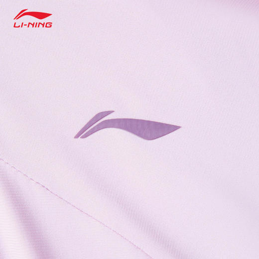 李宁针织风衣女子25春夏新款简约百搭户外休闲连帽运动外套AFDV286-5 DS 商品图3