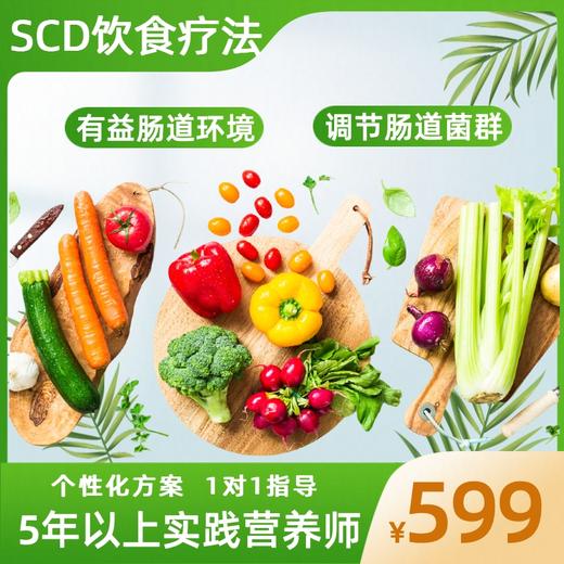 SCD特殊饮食自然疗法 调理饮食结构 28天营养膳食方案 商品图0