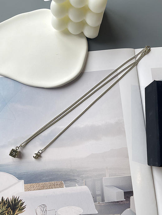 THS-无 香家 小方块方糖系列 项链 耳饰 CU1288 商品图10