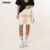 COURTMAN野球帝 运动透气篮球短裤男美式刺绣印花休闲跑步训练裤 商品缩略图0
