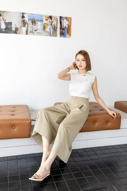 女装25春夏新品八分裤2235-E6250 商品图1