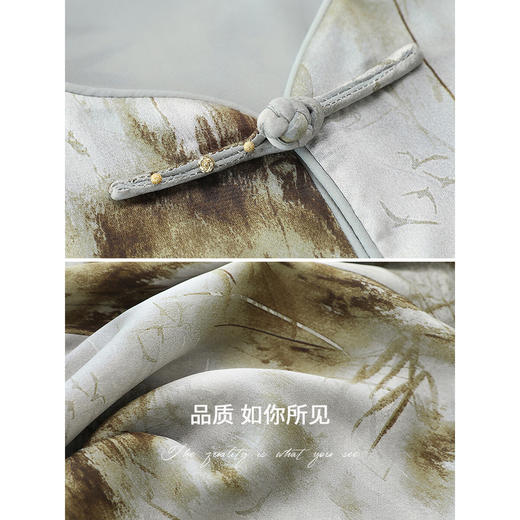 COCOBELLA[空濛烟雨]时尚年轻款新中式国风盘扣外套SC3019 商品图4