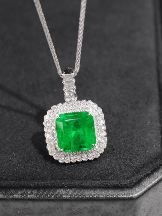 2ct刻面祖母绿吊坠 商品图2