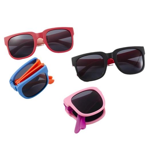 【酷酷哒！配送收纳盒】3-10岁男女童可折叠太阳眼镜，实力防晒，轻松佩戴，清晰视野。防晒无惧阳光。折叠设计独特，孩子戴上，好玩又带劲。户外敢于迎接夏天的挑战！ 商品图10