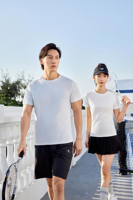 *鸟家同款面料，萨勒芬妮7A抗菌亲肤轻奢插肩圆领T恤  抗菌速干亲肤 商品图8