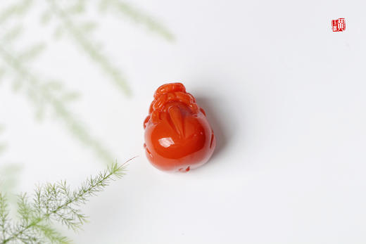 南红貔貅吊坠【聚财】 配精美挂绳 商品图1