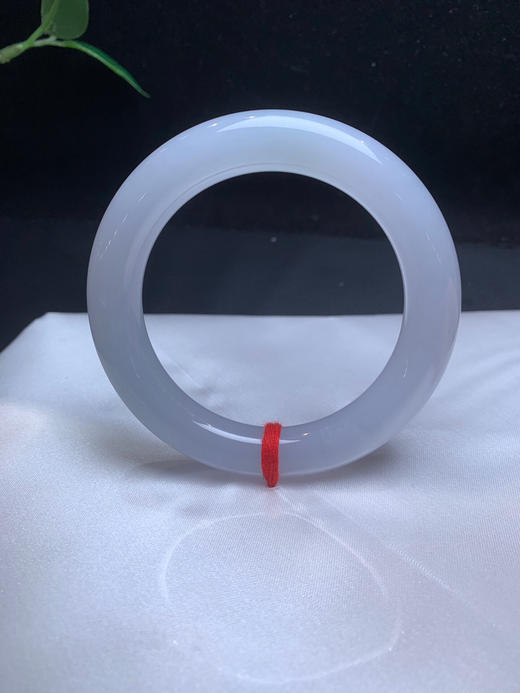 612628，55.8淡紫圆条，整条带淡淡的紫底 ，底子干净 商品图2