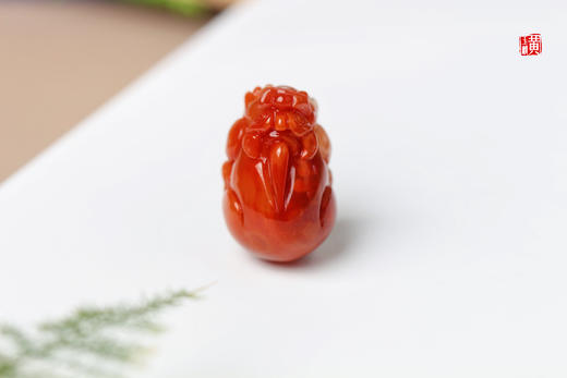 南红貔貅吊坠【招财进宝】 配精美挂绳 商品图2