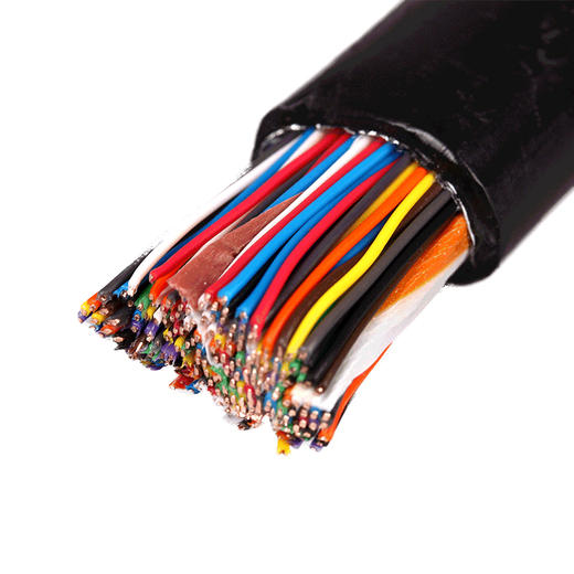 爆款★热销【 室外HYA@大对数】国标大对数电缆通信电话电缆HYA5对10 20 25 30对50 100对200无氧铜芯0.4/0.5通信大对数电缆电话线缆 商品图3