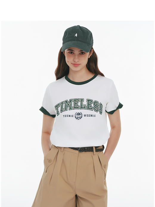 TeenieWeenie小熊字母T恤女春季女t恤TTRW25M405Z 商品图3