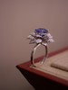 4.23ct刻面蓝宝石戒指 商品缩略图2