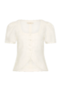Faithfull The Brand - Audrey Vest - White - 女装 - 上衣 - 白色 商品缩略图0