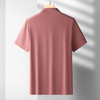 【冰丝无痕】【DDS】大依优型大码男装短袖POLO衫透气加肥加大大号半袖体恤上衣男士胖子 商品缩略图2