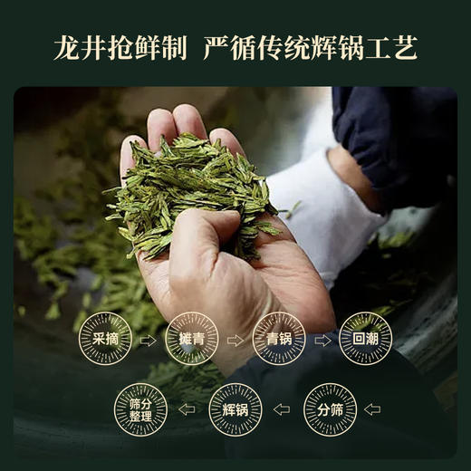 【特价】25年3月华祥苑尚宾龙井明前特级礼盒装 保质期18个月 商品图6