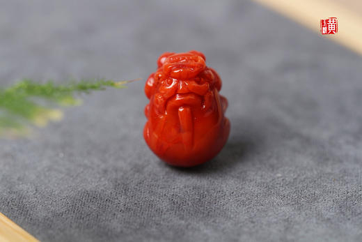 南红貔貅吊坠【貔貅献宝】，配精美挂绳 商品图1