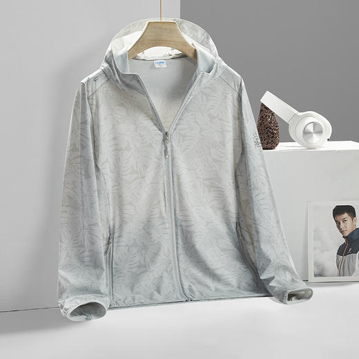 百媚生 UPF50+户外防晒服情侣款防紫外线透气弹力外套1213 商品图5