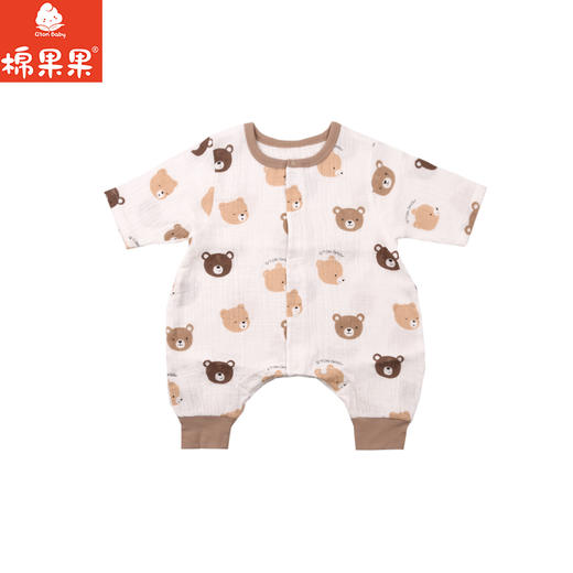 棉果果夏季男童女童纯棉纱布防蚊5A抗菌睡袋M205570200070 商品图1